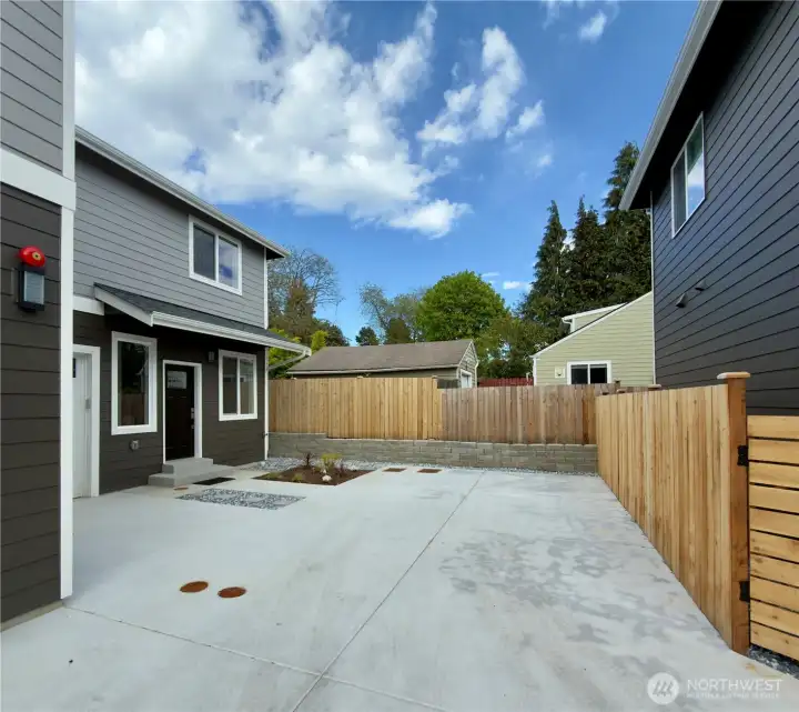 two extra deeded parking spaces in addition to garage