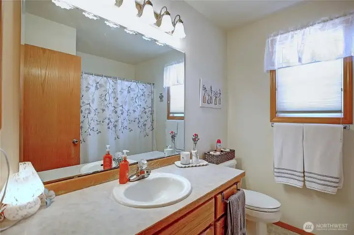 Third bathroom perfect for guests.