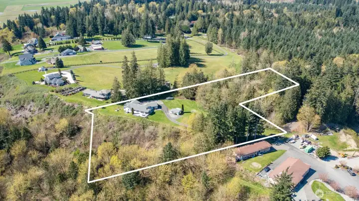 5 acres with endless possibilities.