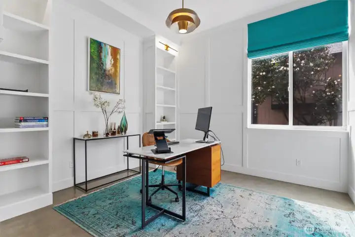 Main floor bedroom/office