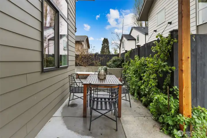 So many outdoor spaces