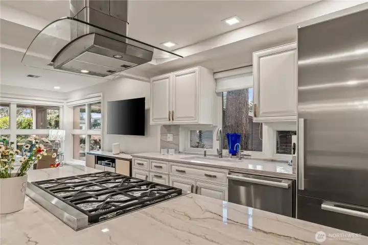 Cook with high-end Miele appliance