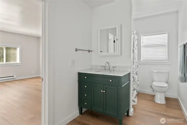 Updated bathroom