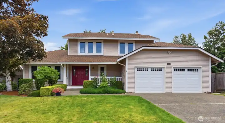 Classic style two story home