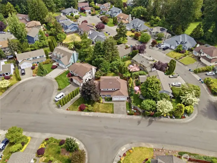 Location in neighborhood