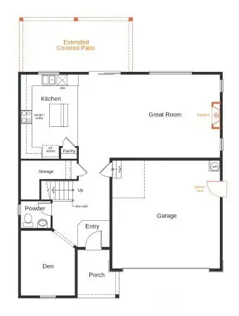 Floor Plan Level 1