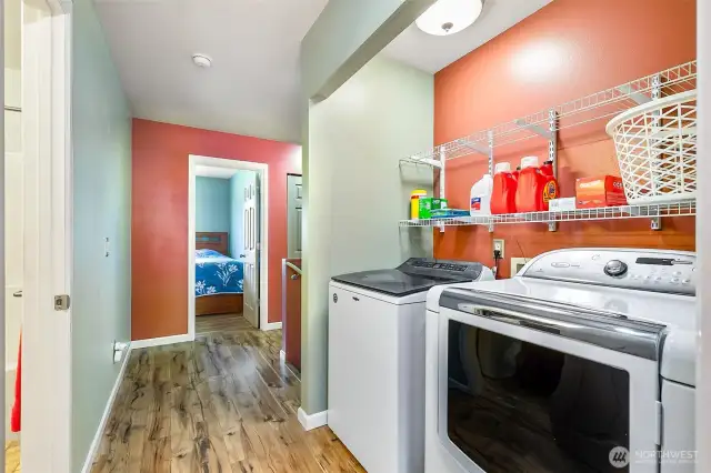 Upstairs Laundry Closet
