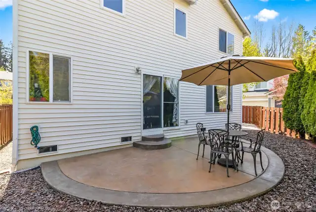 Stamped Concrete patio