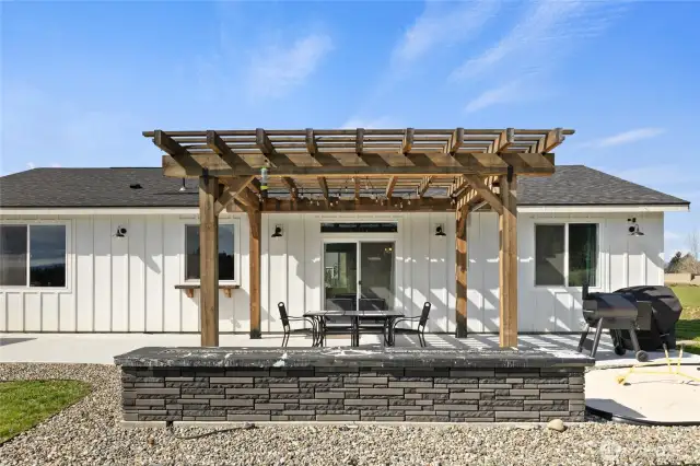 Back patio