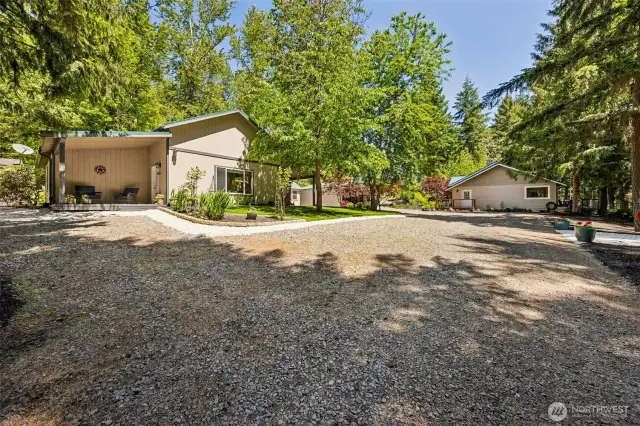 View of both homes.