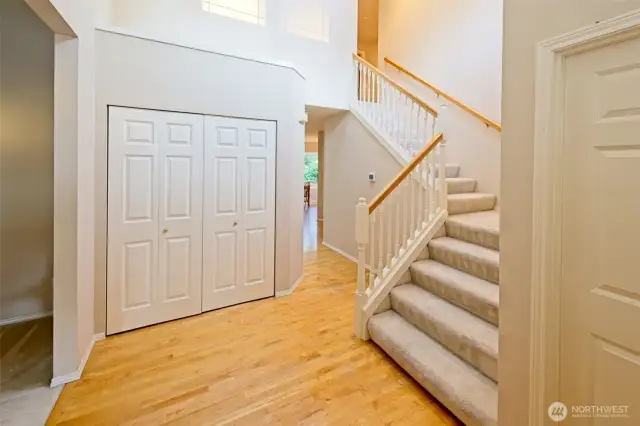 Lets head upstairs!