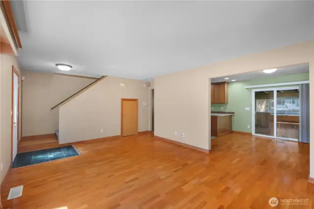 Enter into the Great Room.