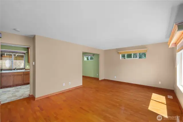 Open floorplan
