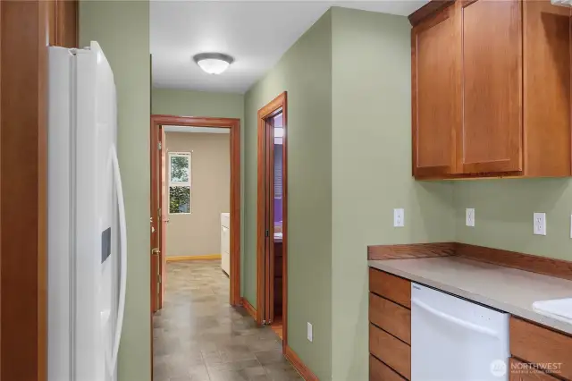 All the appliances included.
