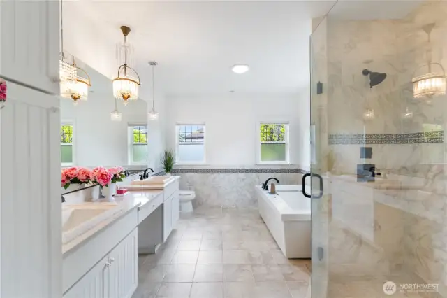 A bathroom suite of your dreams.