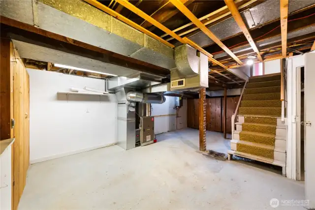 Plenty of room is this basement! Let your imagination run wild.
