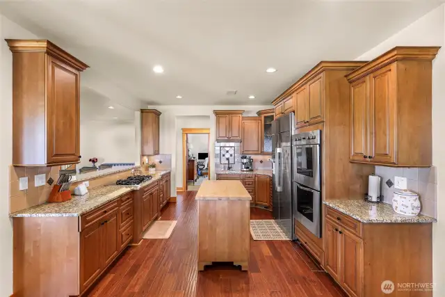 Chef's Kitchen matches the grandeur of the home