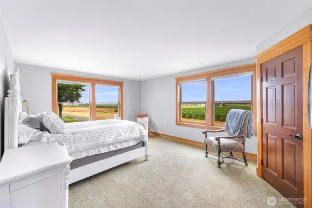 Bedrooms are substantially sized
