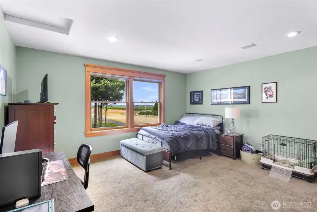 Big closet space in every bedroom