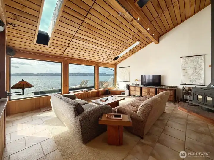 Large open concept living