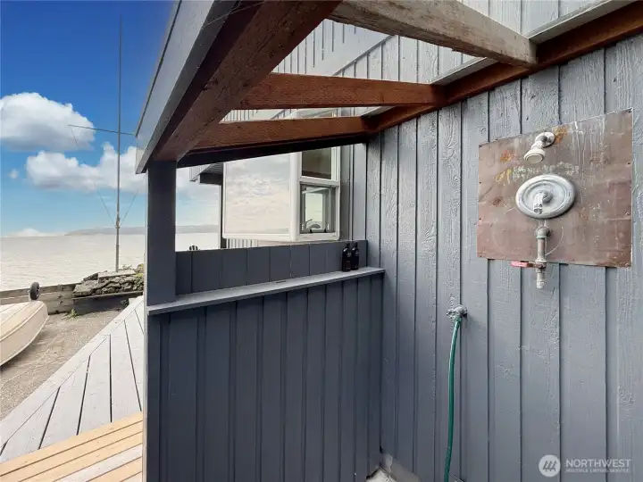 Outdoor shower