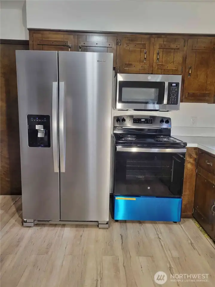 New Stainless Appliances
