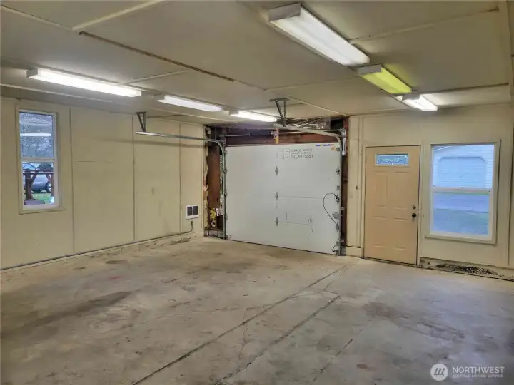 Finished Garage