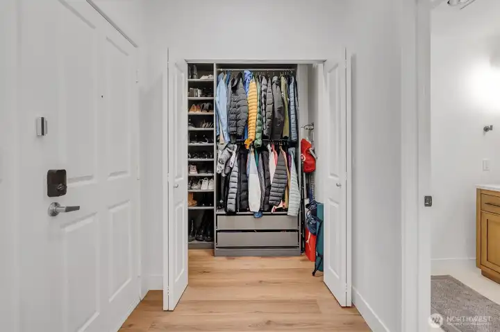 Custom Entry Closet