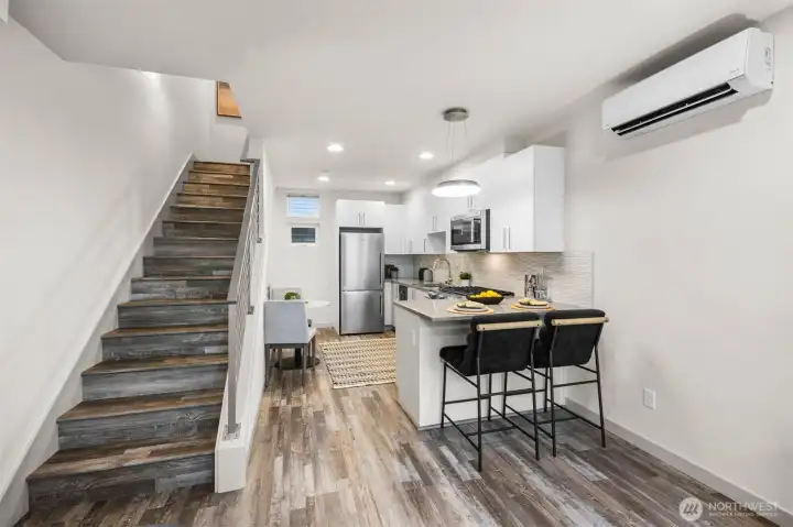 Yep, those mini-splits keep you cool in summer and warm in winter:).