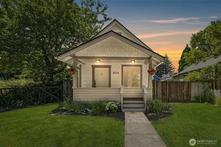 Welcome home to this charming craftsman! New roof, gutters, windows, paint, flooring and more!