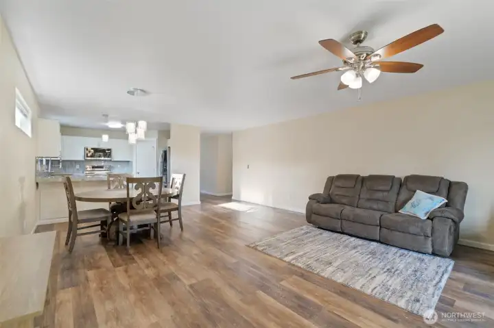 Living Room & Dining Room