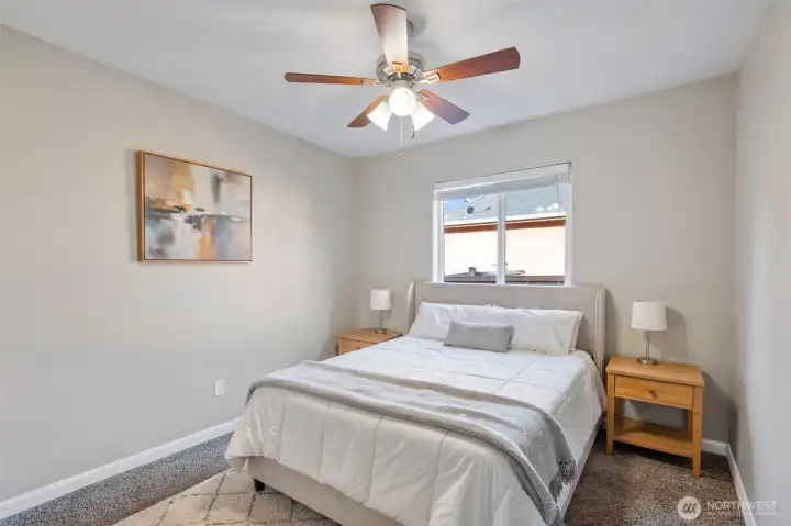 Virtual Staging of Bedroom #1