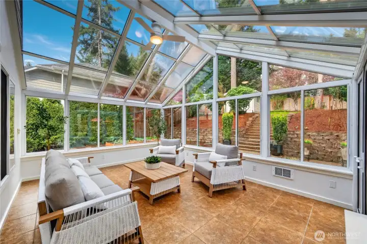 Photo adjusted virtually for weather.