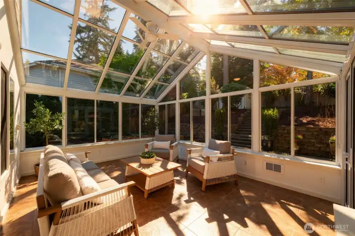 Photo adjusted virtually for morning/weather.