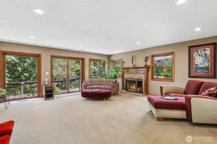 Living Room w/ View