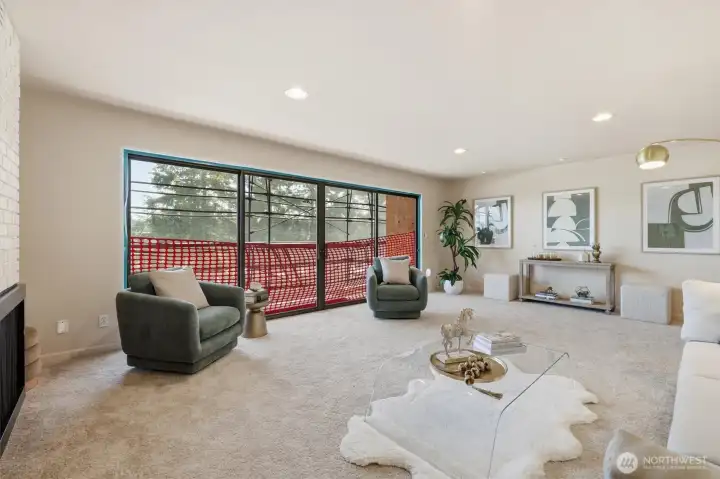 Brand-new, private balcony coming soon!