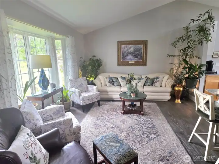Pretty front living room.