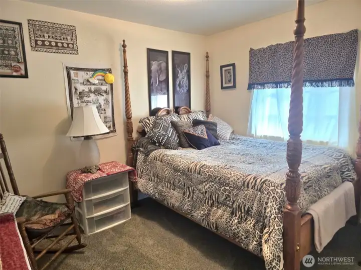 bedroom on upper level