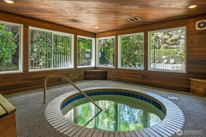 Hot tub.
