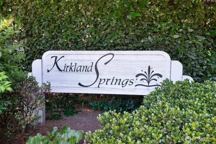 Welcome to Kirkland Springs.