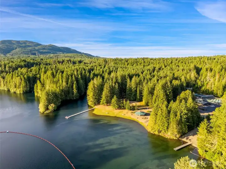 Lake Kokanee picnic area, boat launch
