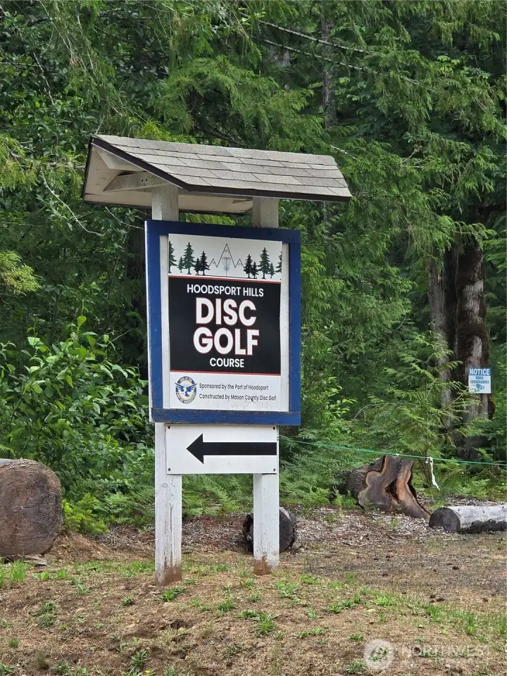 Hoodsport Hills 18-hole Disc Golf course