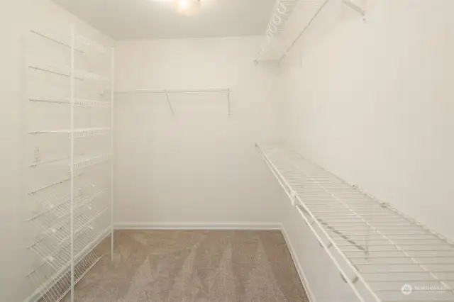 Huge Walk-in Closet in Primary Suite