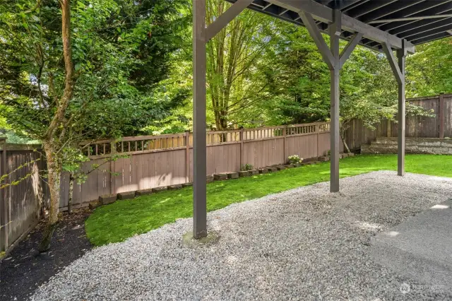 Mature Landscaping Offers Privacy