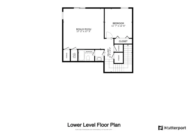 Lower Level Floor Plan