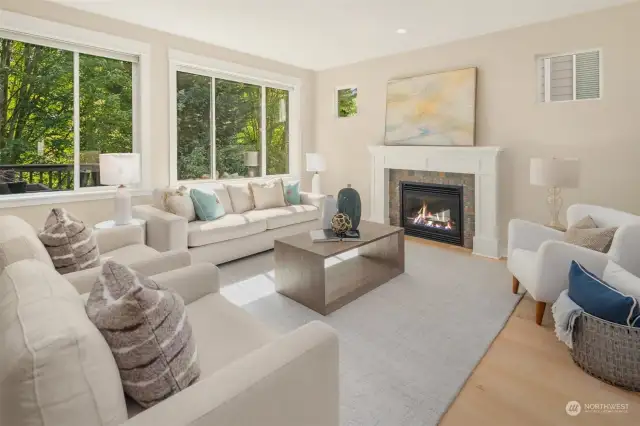 Great Room with Gas Fireplace