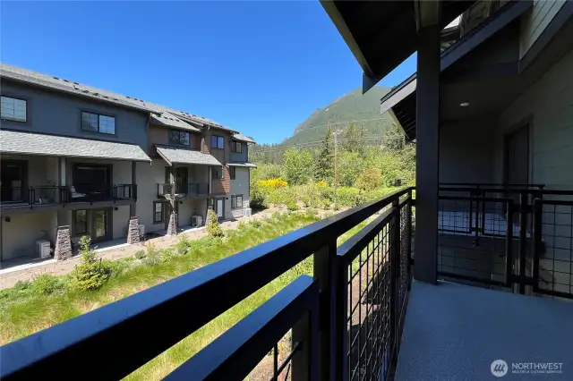 1504 Covered deck with serene views