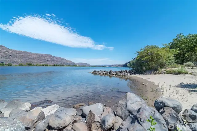 Looking toward the Sand Bar not far from here!