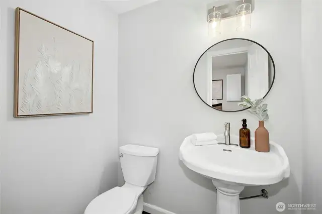 Powder room.