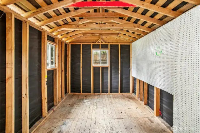 Shed can be for anything you want - tools, playhouse, office space?